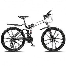 20Inches Leichte Legierung Folding Stadt Fahrrad Adult Student Auto Fahrrad Leichte Aluminium-Stoßdämpfung Faltbare Mountainbike MTB Fahrrad-Doppelscheibenbremse