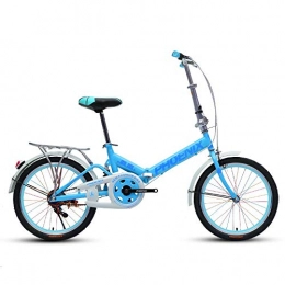 CHEZI Falträder CHEZI Light bicycleKlapprad Ultra Light Portable Single Speed ​​Off-Road-Reise Erwachsener Fahrrad Erwachsener 20 Zoll