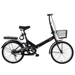 COKECO Fahrräder COKECO Folding 20 Zoll Klapprad, Schnell Faltender Urban Commuter Für Erwachsene Ultraleicht Tragbar 6-Gang Variable Geschwindigkeit Mit Kindersitz Für Jedes Gelände Geeignet