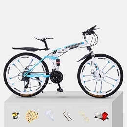 STRTG Falträder Faltrad Bikes Erwachsene, ultraleichte tragbare Klappfahrrad, Faltbares Fahrrad, 20 * 24 * 26 Zoll faltbares Sport- / Mountainbike / 21 * 24 * 27 * 30 Geschwindigkeit