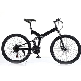 Futchoy Fahrräder Futchoy Klapprad Mountainbike 26 Zoll Klapprad Mountainbike Klappfahrrad Rennrad Faltrad 21-Gang Fahrrad mit Scheibenbremsen für Erwachsen