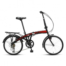 Klappräder Falträder Klappräder Sportfahrräder Faltbare Fahrräder Universalfahrräder für Männer und Frauen tragbare ultraleichte kleine Fahrräder für die Arbeit (Color : Black, Size : 150 * 10 * 110cm)