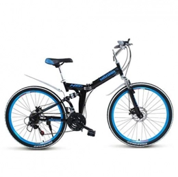 LQ&XL Falträder LQ&XL Faltrad Mountainbike Herren Fahrrad Klapprad Damen Leicht 27 Zoll Klappfahrrad Faltfahrrad Aus Aluminium, urban Bike Herrenfahrrad Alu, klappbar, einstellbar 20 Kg / C / 24 Speed