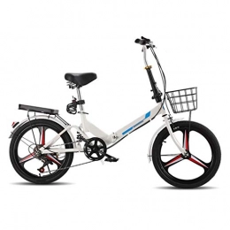 LXJ Fahrräder LXJ Faltbares Fahrrad Mit Variabler Geschwindigkeit, 20-Zoll-Einrad-Stoßdämpfer, Fahrradpark for Erwachsene Im Freien