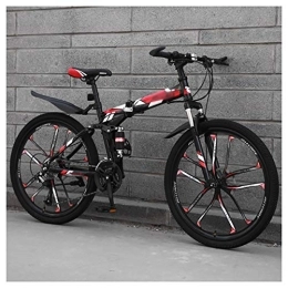  Falträder Mini-Faltrad, Faltbare Outdoor-Fahrräder, faltbares Mountainbike, in 15 Sekunden zusammengeklappt, 24 26 Zoll vollgefedertes MTB-Faltrad, 21 24 27 Geschwindigkeit