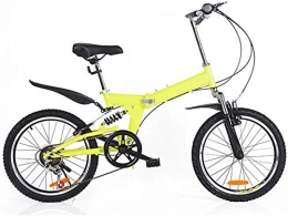 Mnjin Fahrräder Mnjin Rennrad Faltrad Kohlenstoffstahlrahmen Stodmpfung Ultraleicht Tragbar Jugendlicher Erwachsener 20 Zoll