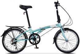 Mnjin Fahrräder Mnjin Rennrad Faltrad Ultraleicht 6-Gang Pendler Erwachsene Mnner und Frauen Casual Faltrad 20 Zoll