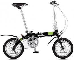 Mnjin Fahrräder Mnjin Rennrad Faltrad Ultraleicht Aluminiumlegierung Single Speed Faltrad, Mnner und Frauen tragbare kleine Fahrrad 14 Zoll