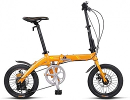 Mnjin Fahrräder Mnjin Rennrad Faltrad Ultraleicht Tragbare Kleine Aluminiumlegierung Fahrrad Weibliche Schicht Erwachsene 16 Zoll
