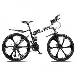 Tbagem-Yjr Fahrräder Tbagem-Yjr Tragbare Falten Sport Freizeit Freestyle Mountainbike, 26 Zoll Off Road-Fahrrad (Color : Black, Size : 21 Speed)