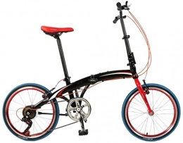 XIN Fahrräder XIN 20in Faltrad Berg Fahrrad Cruiser Student Im Freien Sport Radfahren High Carbon Stahl bewegliches Faltbare Fahrrad for Männer Frauen Leichtklapp beiläufigen Damping Fahrrad (Color : B)