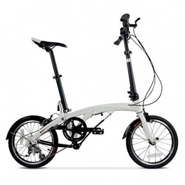 XIXIA Falträder XIXIA X Faltrad Fahrrad Längs Ultra-Light Outside Shift Fahrrad Büroangestellter 16 Zoll 3 Geschwindigkeit