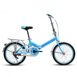 XMIMI Fahrräder XMIMI Klapprad Ultra Light Portable Single Speed ​​Off-Road-Reise Erwachsener Fahrrad Erwachsener 20 Zoll