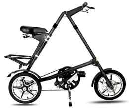 ZLYJ Fahrräder ZLYJ Mini-Klapprad Tragbar 16-Zoll-Rad, Faltbar Citybike Doppelscheibenbremsen, Aluminiumrahmen C, 16inch