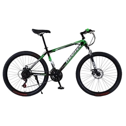 SHANJ Mountainbike 21-30 Speed Herren Mountainbike, 24 / 26 Zoll Offroad-Fahrrad für Erwachsene, City Pendler Rennrad, Federgabel und Scheibenbremse