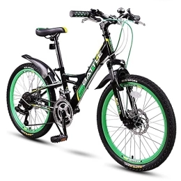 JAMCHE Mountainbike 22-Zoll-Mountainbike, 21-Gang-Mountainbike mit Rahmen aus Kohlenstoffstahl und Doppelscheibenbremse, Herrenfahrrad für Jungen, Mädchen, Herren und Damen 140–165 cm