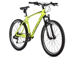 Leaderfox Mountainbike 26 Zoll Alu MTB Fahrrad Leader Fox MXC 8 Gang S-Ride Neon Gelb Rh 36 cm