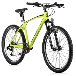 Leaderfox Mountainbike 26 Zoll Alu MTB Fahrrad Leader Fox MXC 8 Gang S-Ride Neon Gelb Rh 41cm