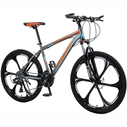 KOSFA Mountainbike 26 Zoll Mountainbike für Männer Frauen 21 / 24 / 27 / 30 Speed Shifters Outdoor Sport Rennräder Herren MTB Fahrrad Rahmen aus Kohlenstoffstahl, I, 27 speed