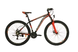 T&Y Trade Mountainbike 27, 5 Zoll Alu Aluminium Herrenrad Herren Jugend MTB Hardtail Fahrrad Mountainbike 21 Gang Shimano Bike Rad Gabelfederung Federgabel Scheibenbremse Disk Beleuchtung STVO 4.1 Camp XC ROT R:20