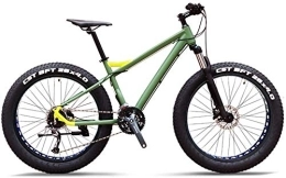 Aoyo Fahrräder 27-Gang-Mountainbikes, Profi 26 Zoll Adult Fat Tire Hardtail Mountainbike, Alurahmen Vorderachsfederung All Terrain Fahrrad, C