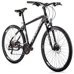 Leaderfox Mountainbike 28 Zoll Leader Fox Toscana Cross Fahrrad Trekking Bike Disc schwarz RH 57cm