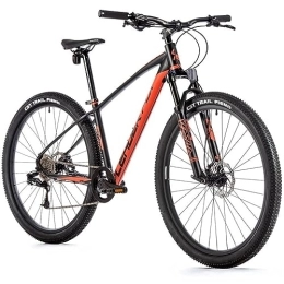 Leaderfox Mountainbike 29 Zoll Alu MTB Leader Fox Sonora Scheibenbremsen 8 Gang schwarz orange Rh 46cm