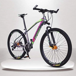 AISHFP Mountainbike AISHFP Erwachsene Mountain Bike, Leichte Aluminium-Legierung Rahmen Offroad Bikes, vorne und hinten Scheibenbremsen Gebirgsfahrrad, 27.5Inch Räder, C, 36 Speed