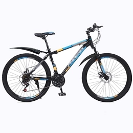 Aoyo Mountainbike Aoyo Mountainbike 24-Gang-Fahrrad, Roller-Fahrrad, Erwachsener Student Off-Road-variablengeschwindigkeits-Rennsport(Color:A- Schwarz blau)