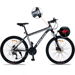 AP.DISHU Mountainbike AP.DISHU Mountainbiking 30 Geschwindigkeiten 26 Zoll Rad Outdoor-Rennrder Dual Full Suspension Mountainbike Schwarz + Grau