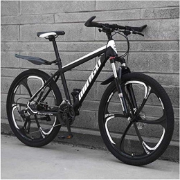 BUK Fahrräder BUK Trekkingrad Mountainbikes Herren 26 Zoll High-Carbon-Stahl Hardtail Mountainbike Mountainbike mit Federung vorne Verstellbarer Sitz 21-Gang-D_26 Zoll 27 Geschwindigkeit