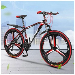 CDBK Mountainbike CDBK Mountainbike 26-Zoll-21-Gang-Student Fahrrad Schockabsorptionsverschiebung Stadt Fahrrad Männer Und Frauen Roller Für Erwachsene Fahrrad Schwarz Rot