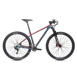 Chenbz Mountainbike Chenbz Outdoor-Sport-Carbonfaser-Mountainbike, XT27.5 Zoll 29 Zoll 22 Geschwindigkeit 33 Gang-Doppelscheibenbremse Erwachsene Männer und Frauen Langberg Fahrrad Außenreit