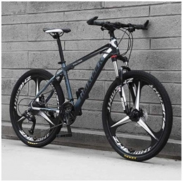 Chenbz Mountainbike Chenbz Outdoor-Sport Mountain Bike 26 Zoll, 3 Speichen-Räder mit Doppelscheibenbremse, Vorderradaufhängung Faltrad 27 Geschwindigkeit MTB Fahrrad, Grau