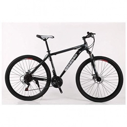 Chenbz Mountainbike Chenbz Outdoor-Sport Mountainbike 2130 Geschwindigkeiten Mens Hardtail Mountainbike 26" Reifen und 17-Zoll-Rahmen-Gabel-Fahrwerk mit Fahrrad Doppelscheibenbremse (Color : Black, Size : 21 Speed)