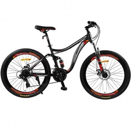 CHEZI Mountainbike CHEZI bicycleMountainbike Fahrrad Geschwindigkeit Rennrad Kohlenstoffstahl Erwachsene männliche und weibliche Studenten Pendler Fahrrad 26 Zoll 24 Geschwindigkeit