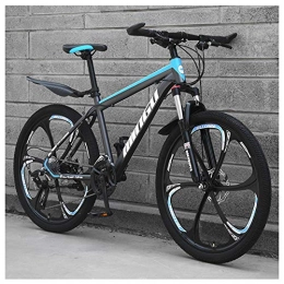 COSCANA Mountainbike COSCANA Mountainbike, 26-Zoll-Räder 21-30-Gang-Fahrrad, Adult Teens Fahrrad Vorderradaufhängung, MTB-Bikes Für Männer Und Frauen Im FreienBlue-30 Speed