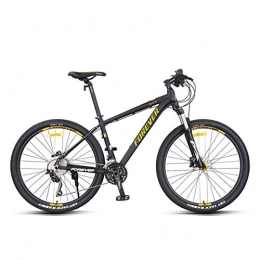 CPY-EX Fahrräder CPY-EX 26inch 27-Gang-Mountainbikes, Doppelscheibenbremse Hardtail Mountainbike, Herren Damen Adult Alles Terrain Mountain Bike, Verstellbarer Sitz & Lenker, Blau, B