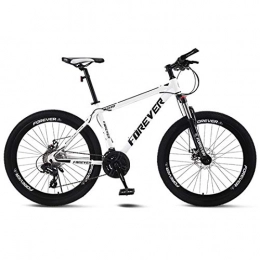 CPY-EX Mountainbike CPY-EX Erwachsene Mountain Bike 26 Zoll Doppelscheibenbremse Stadt Fahrrad Einrad-Off-Road Variable Speed ​​MTB Mountainbike (21 / 24 / 27 / 30 Speed), B, 24