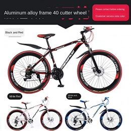 Dafang Mountainbike Dafang Mountainbike Stoßdämpfer Fahrrad 26 Zoll Scheibenbremse 21-Gang-Studentenauto Erwachsenenfahrrad Mountainbike-40-Blatt-Rad_26 Zoll 27 Geschwindigkeit