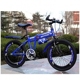 Dapang Mountainbike Dapang 20"Mountain Bike-Rot, Grün & Schwarz, 17" Stahlrahmen mit 21 Drehzahl-Front-und Heckschutzblechen vorne und hinten mechanische Scheibenbremse, Blue