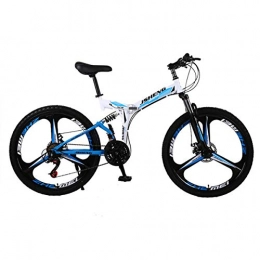 Dapang Mountainbike Dapang StealthMens ' Mountain Bike, 26"Zoll Stahlrahmen, 27 Drehzahl-Front-und Heckschutzgitter vorne und hinten mechanische Scheibenbremse, Blue, 2