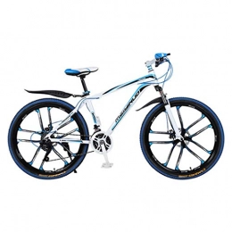 Dsrgwe Fahrräder Dsrgwe Mountainbike, Unisex Mountainbike, leichte Aluminium-Legierung Fahrrad, Doppelscheibenbremse und Vorderradaufhängung, 26inch Rad (Size : 21-Speed)