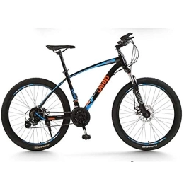 DULPLAY Mountainbike DULPLAY Mountainbike, Unisex, 24 Geschwindigkeiten, Bremsen mit Doppelscheibe, für Erwachsene, luxuriöses Fahrrad, Fat Tire Rahmen aus Aluminium D 24 Zoll (155 – 175 cm)