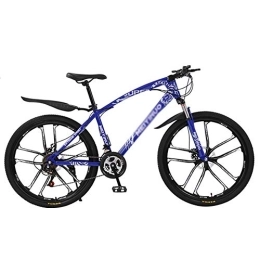 DULPLAY Mountainbike DULPLAY MTB Bike, Männer's Und Frauen's Umschalten Mountainbike, Dual-scheiben-Bremse Stoßdämpfung Front-aufhängung Blue 10 Spoke 26", 21-Gang