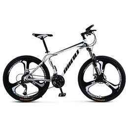 DULPLAY Mountainbike DULPLAY Racing Fahrrad Fahrrad Für Frauen, 26 Zoll Racing Erwachsene MTB, Fahrrad Gabeln, Vollsperrung Mountainbike Mann Weiß Und Schwarz 26", 24-Gang