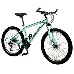 EASSEN Mountainbike EASSEN Mountainbike Fahrrad 26 Zoll Scheibenbremse Full Suspension Aluminiumlegierung Fahrrad, 21 Gang Antriebsstrang, Mechanische Scheibenbremse MTB Bike Shift Bike für Mä green-24