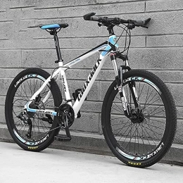 GFSHXYAI Mountainbike Erwachsene Mountainbike, 24 / 26 Zoll Räder, 21-Gang-Cross-Country-Mountainbike, Doppelscheibenbremsen mit Stoßdämpfung.