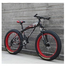  Mountainbike Erwachsene Mountainbikes, Jungen Mädchen Fat Tire Mountain Trail Bike, Doppelscheibenbremse Hardtail