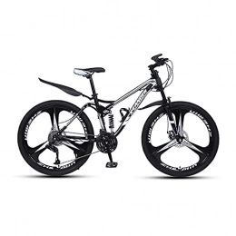 XIAXIAa Mountainbike Fahrrad, 24 / 26"Mountainbike, All-Terrain-Fahrrad mit 27-Gang, verstellbarem Sitz und Rahmen aus kohlenstoffhaltigem Stahl, für Erwachsene und Jugendliche, Doppelscheibenbremse / C / 169x97cm